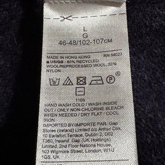 Banana Republic Crew Neck Wool Sweater Men's Large - Picture 8 of 9